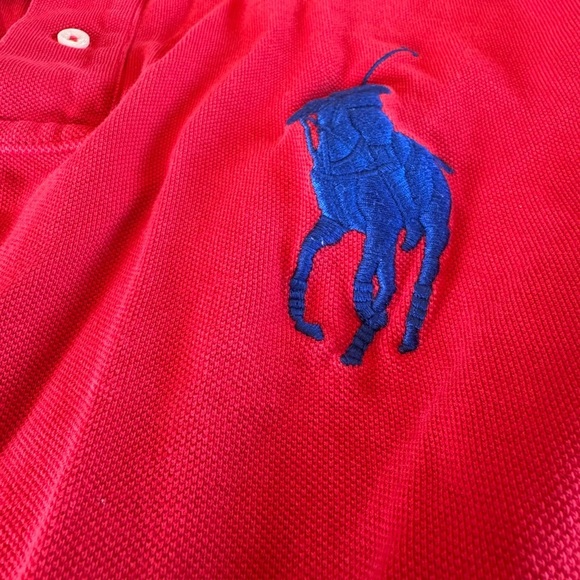 Polo Ralph Lauren Big Pony 3 Short Sleeve Pullover Polo Shirt Cotton / medium - Picture 12 of 12